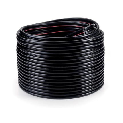 Tube Pulsation -Twin noir - bande rouge 7,6X14,5 (Rouleau:35m)